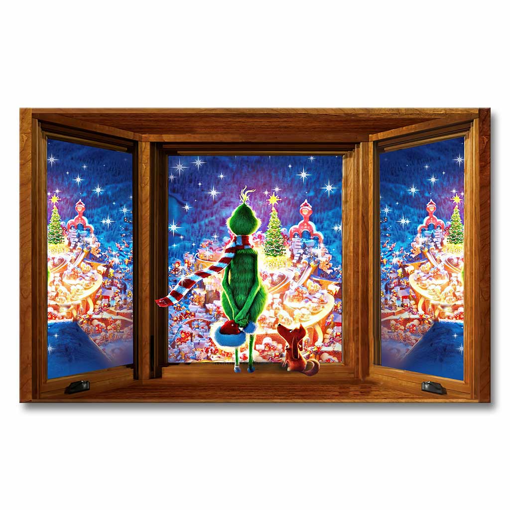 Courage, c'est Noël ! - Toile et affiche « Noël a volé Noël »