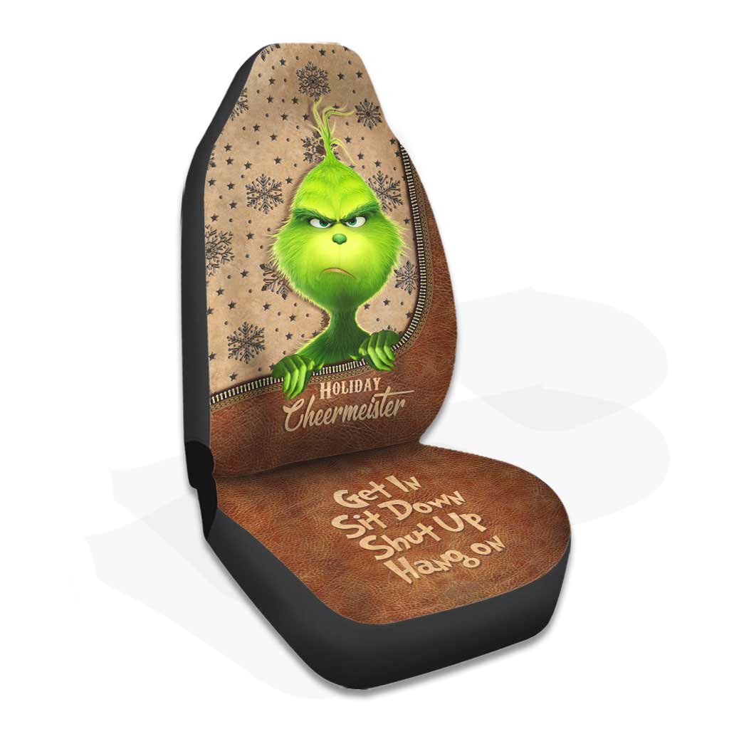 Installez-vous confortablement - Housses de siège volées à Noël