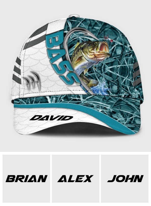 Amateur de pêche au bar - Casquette de pêche classique personnalisée