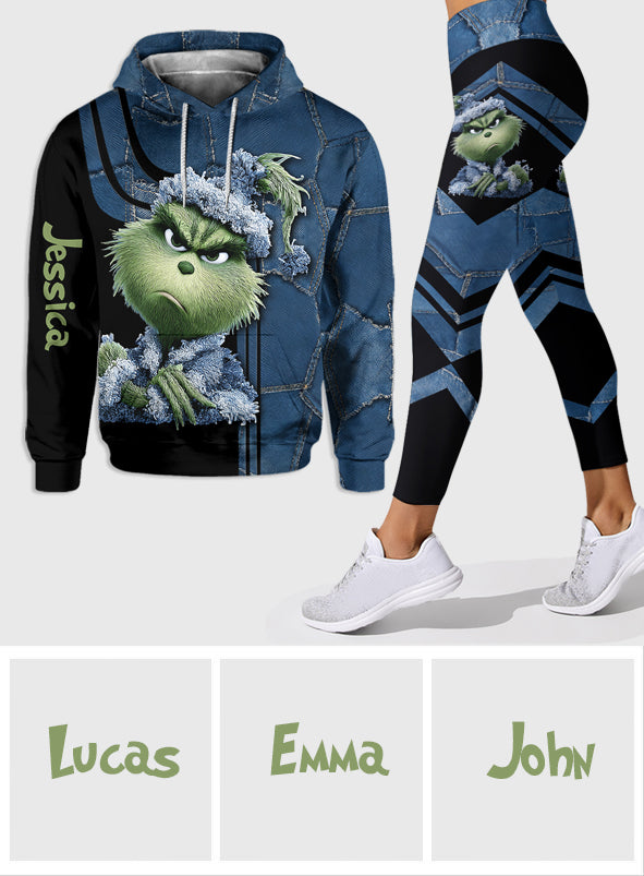 Merry Christmas - Personalized Stole Christmas Hoodie and Leggings