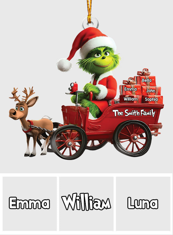 Celui qui a volé Noël - Ornement de Noël personnalisé