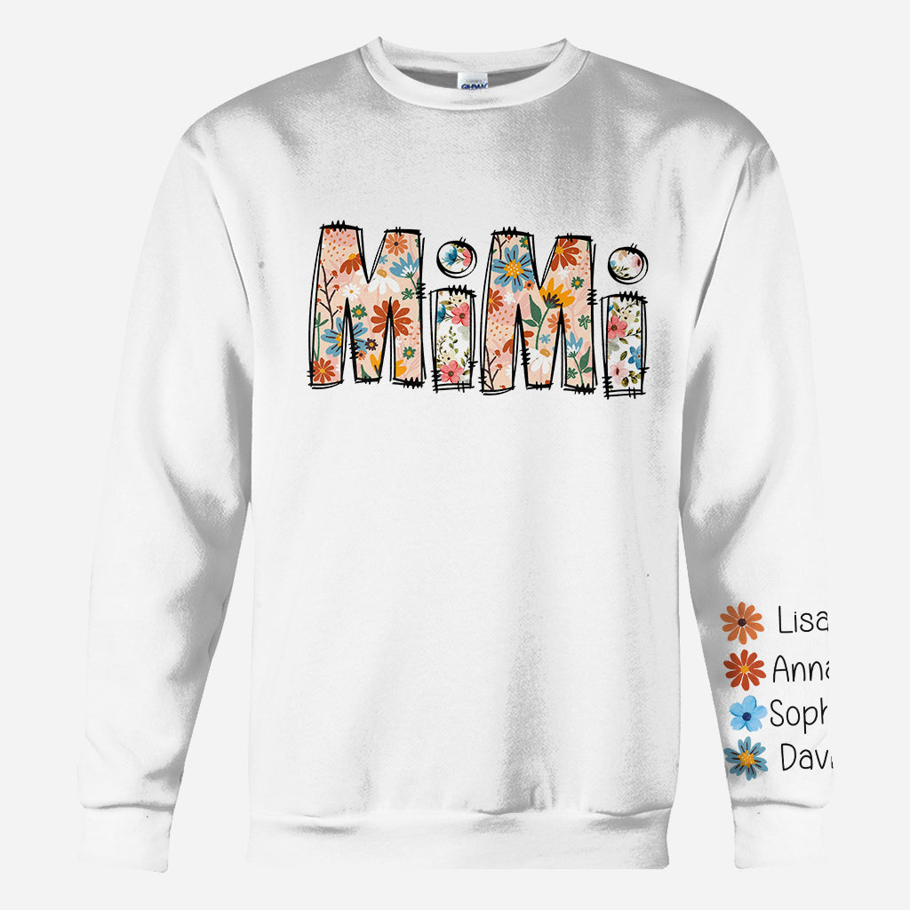 Meilleure Mimi du monde - T-shirt personnalisé « Grand-mère »