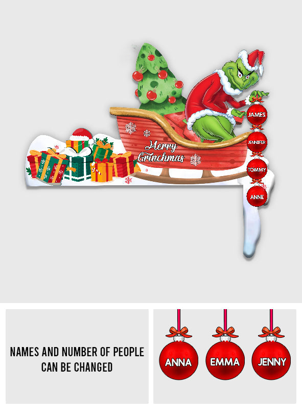 Décoration de cadre de porte personnalisée avec n'importe quel nom