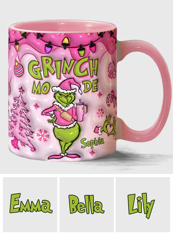 Mode activé - Mug personnalisé avec étole de Noël