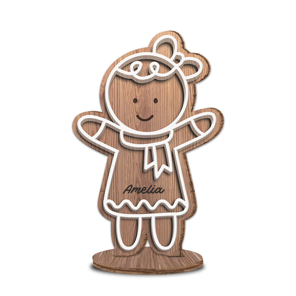 Grandma's Perfect Batch - Gift for grandma, mom, dad, grandpa - Personalized Freestanding Wood Plaque