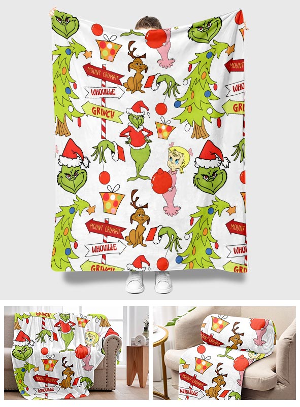 A Very Merry Christmas - Stole Christmas Blanket