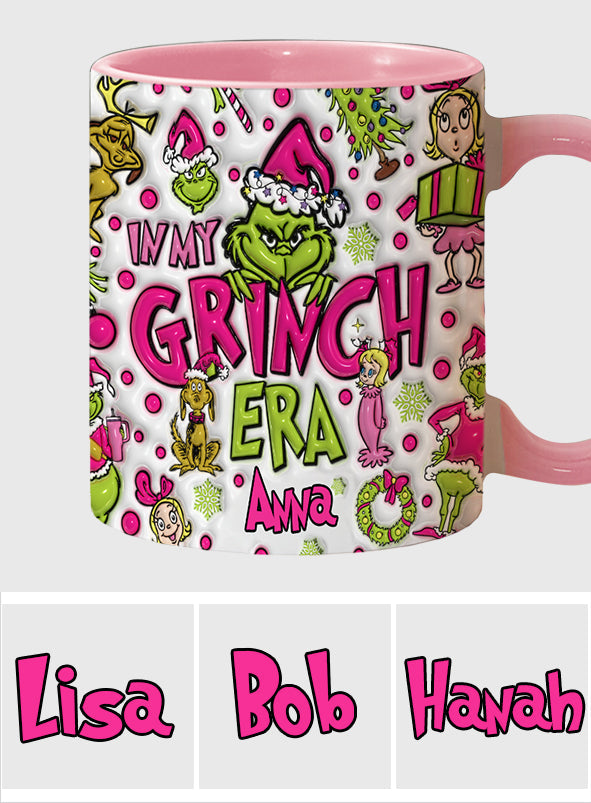 In My Pink Area - Personalized Stole Christmas Accent Mug