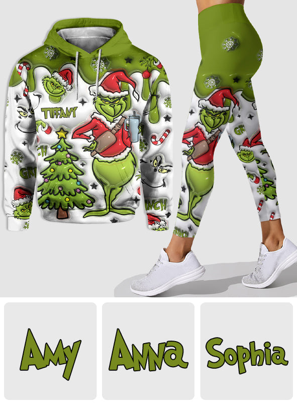 Sweat à capuche et leggings personnalisés avec n'importe quel nom