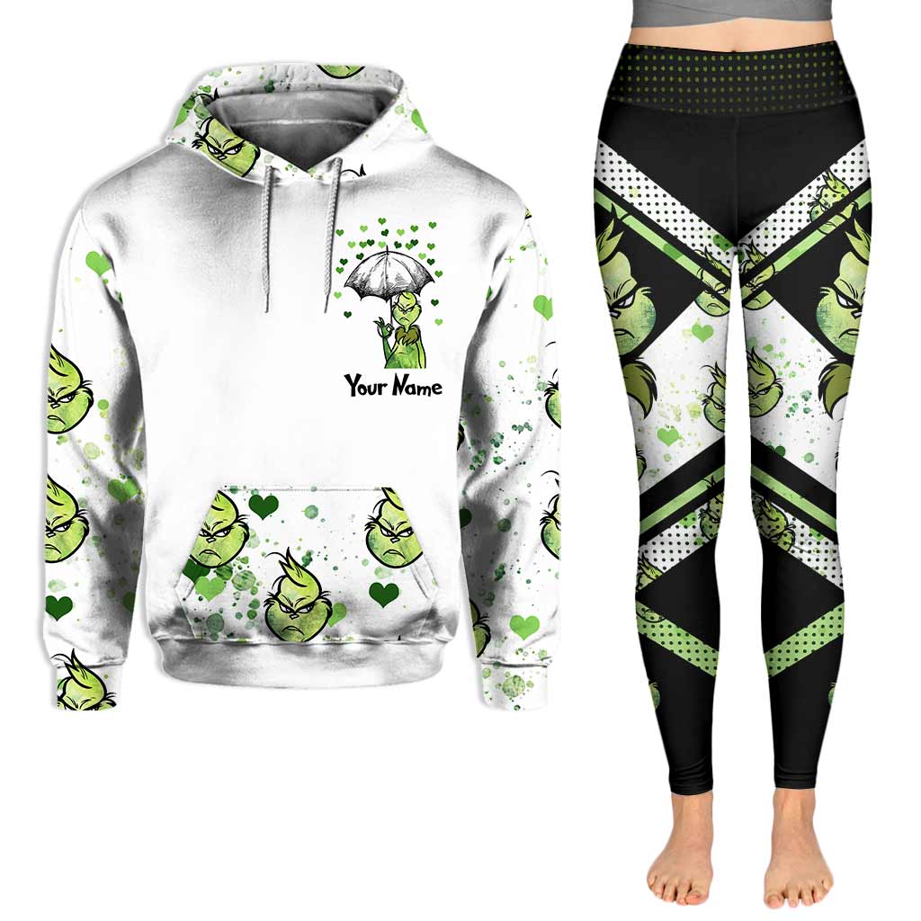 Ew Love Green Mischief - Personalized Hoodie And Leggings