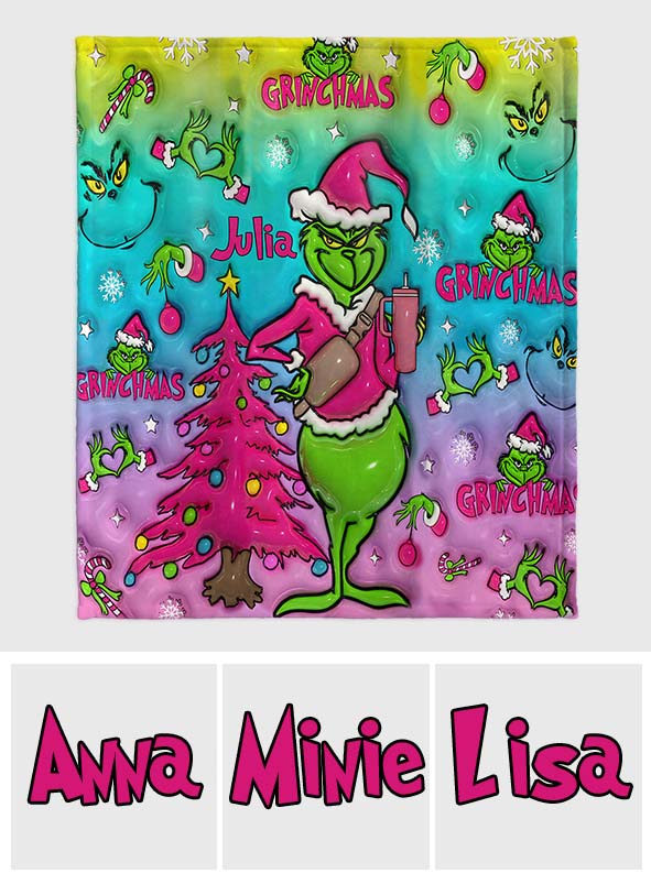 Holo Christmas - Couverture de Noël personnalisée