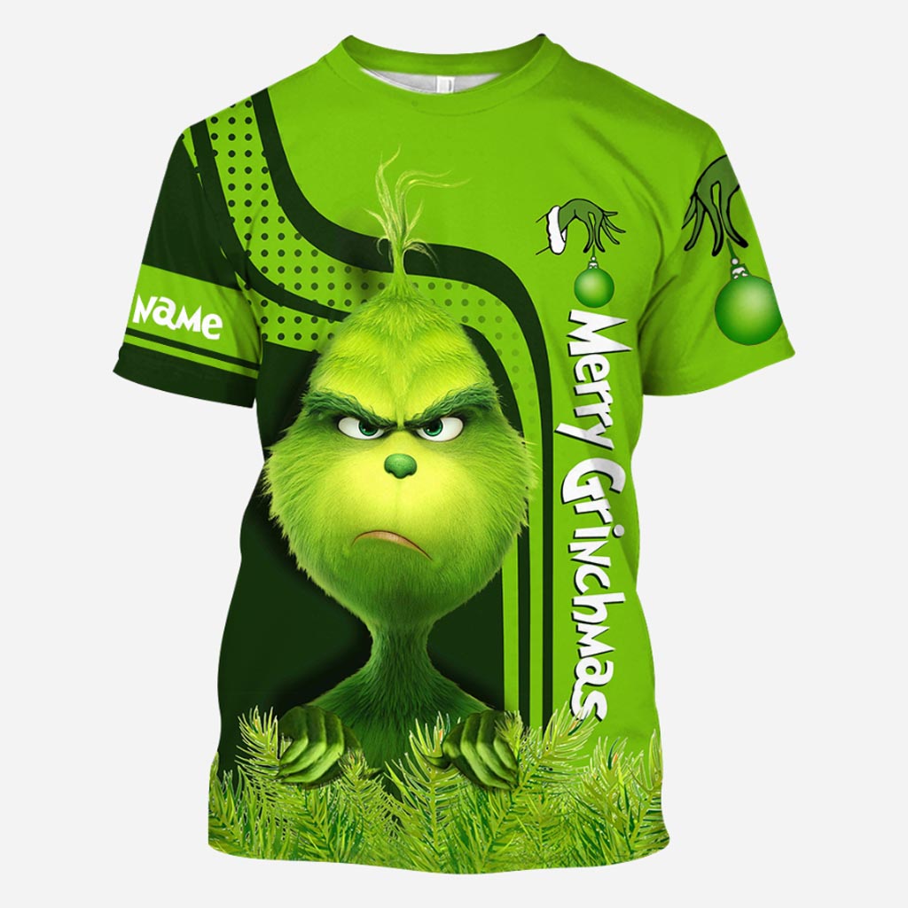 Joyeux Noël ! T-shirt et sweat à capuche personnalisés avec motif « Étole de Noël ».