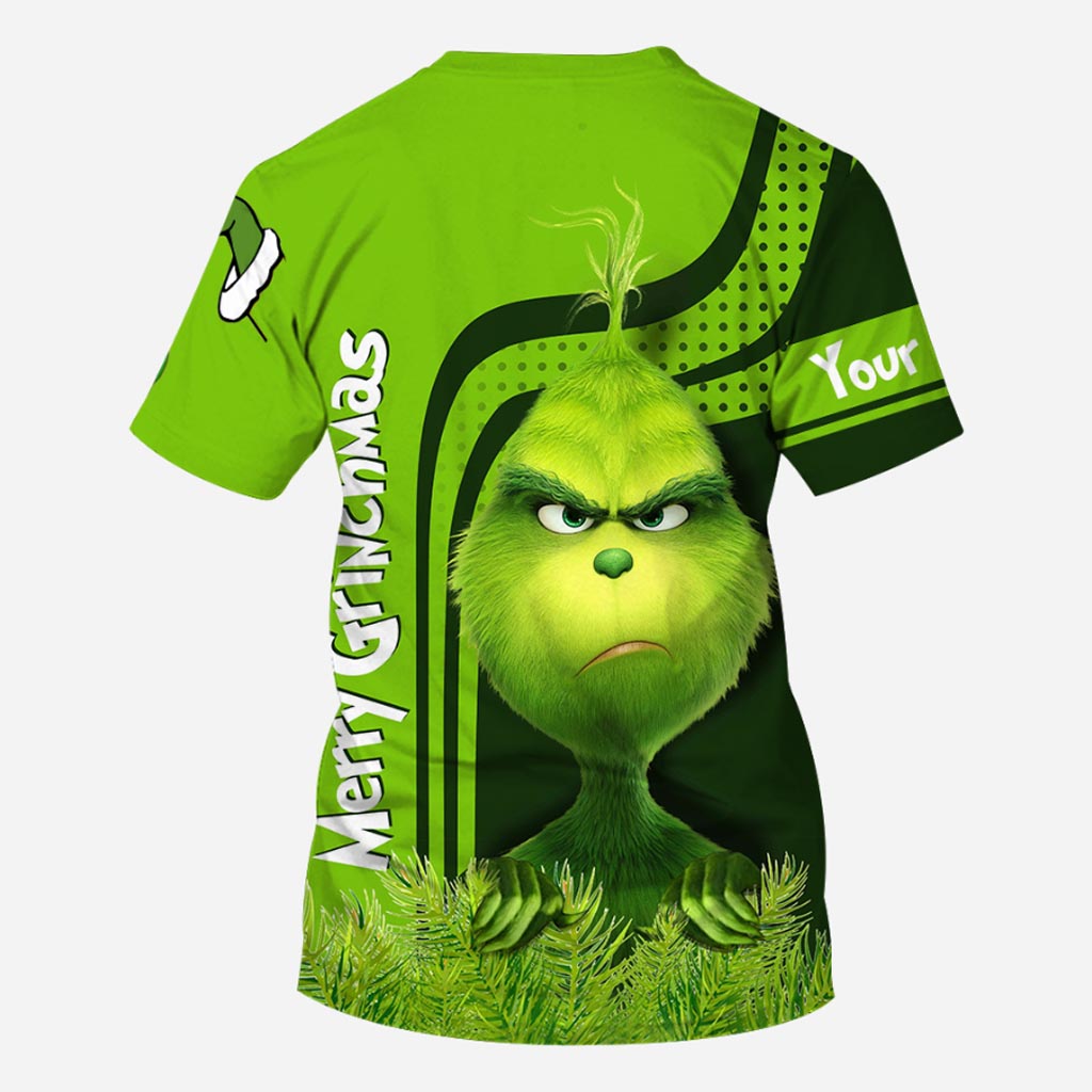 Joyeux Noël ! T-shirt et sweat à capuche personnalisés avec motif « Étole de Noël ».