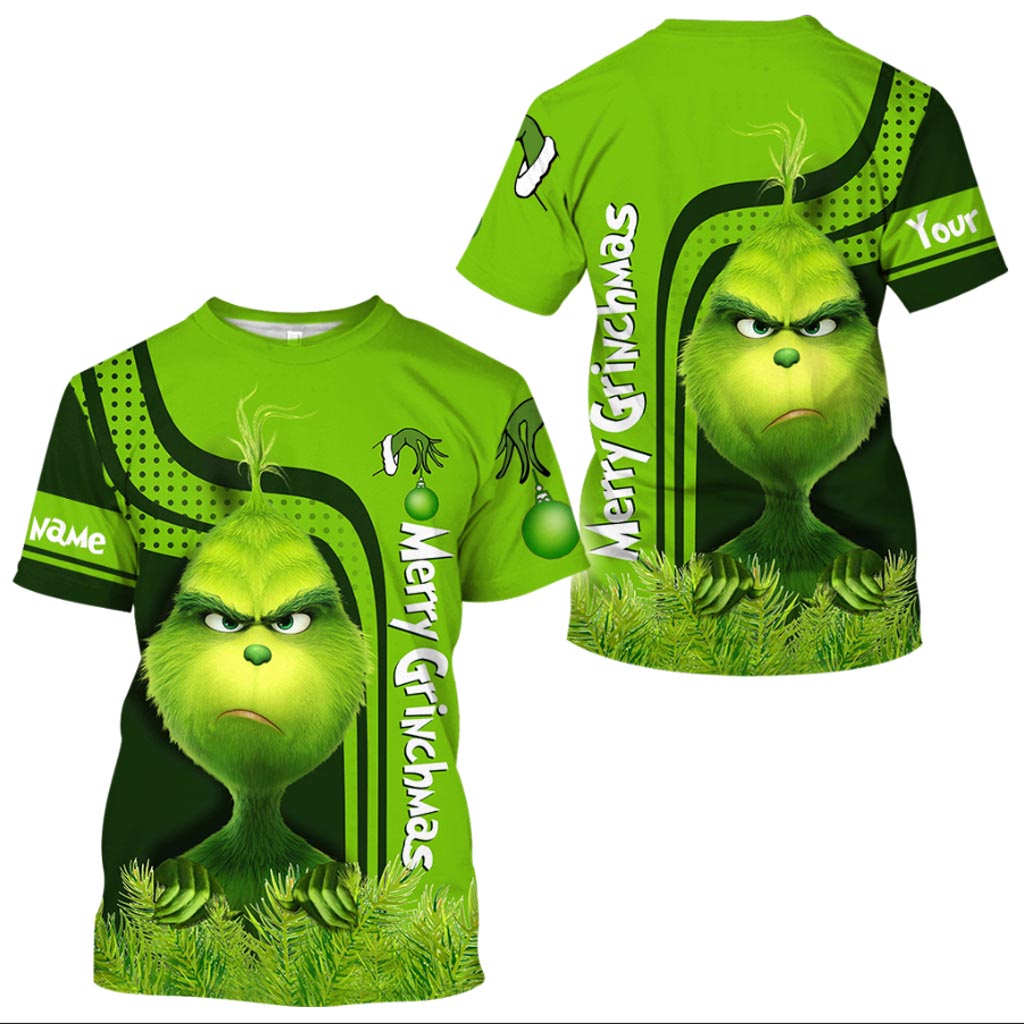 Joyeux Noël ! T-shirt et sweat à capuche personnalisés avec motif « Étole de Noël ».