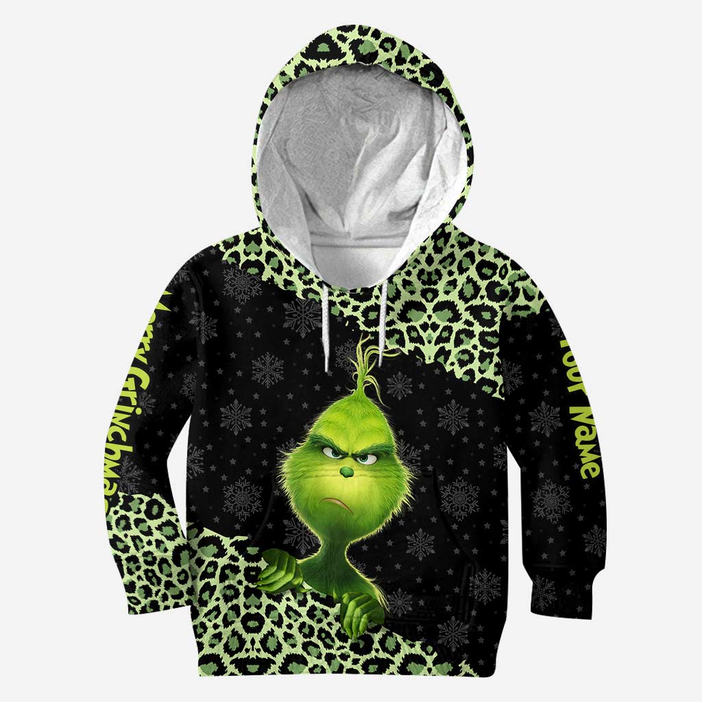 Joyeux Noël ! Ensemble sweat à capuche et leggings personnalisés avec étole de Noël