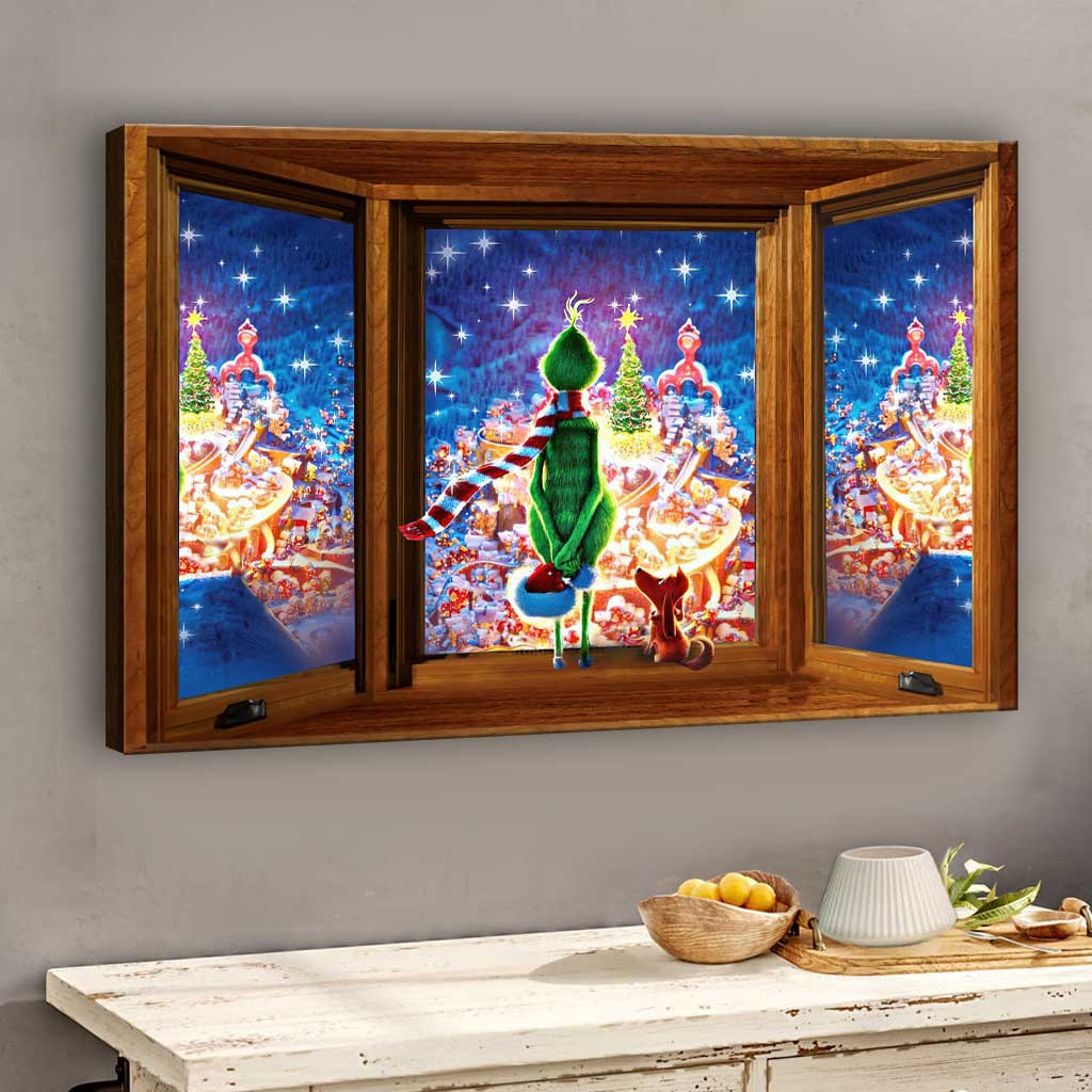 Courage, c'est Noël ! - Toile et affiche « Noël a volé Noël »