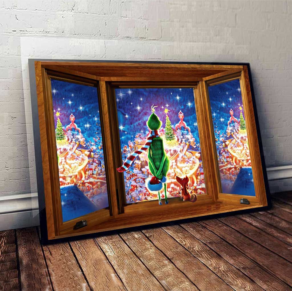 Courage, c'est Noël ! - Toile et affiche « Noël a volé Noël »