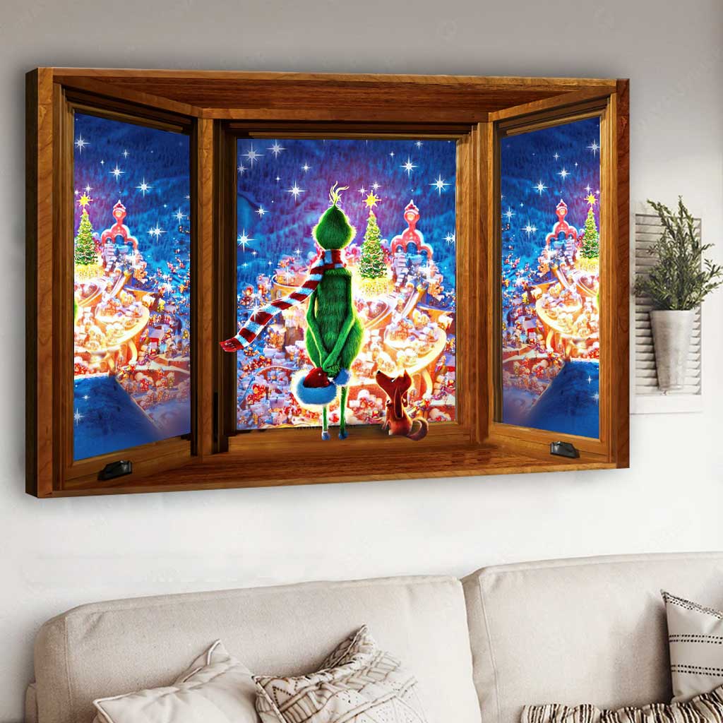 Courage, c'est Noël ! - Toile et affiche « Noël a volé Noël »