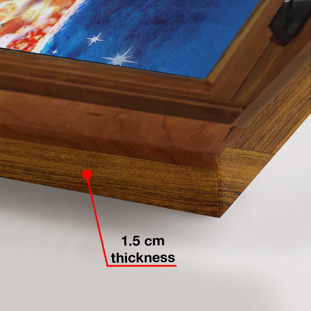 Courage, c'est Noël ! - Toile et affiche « Noël a volé Noël »