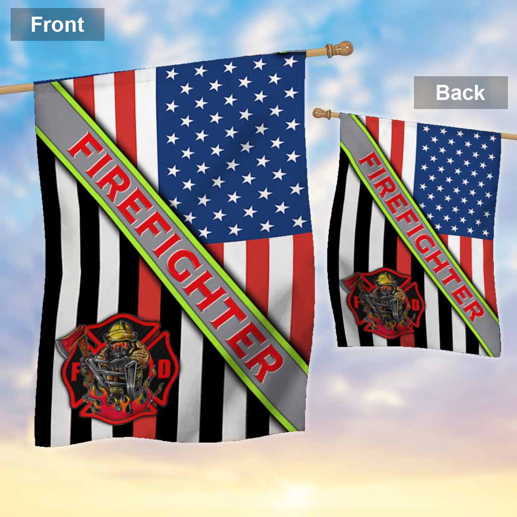 Drapeau de la maison des pompiers