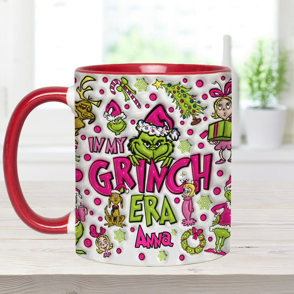 In My Pink Area - Personalized Stole Christmas Accent Mug