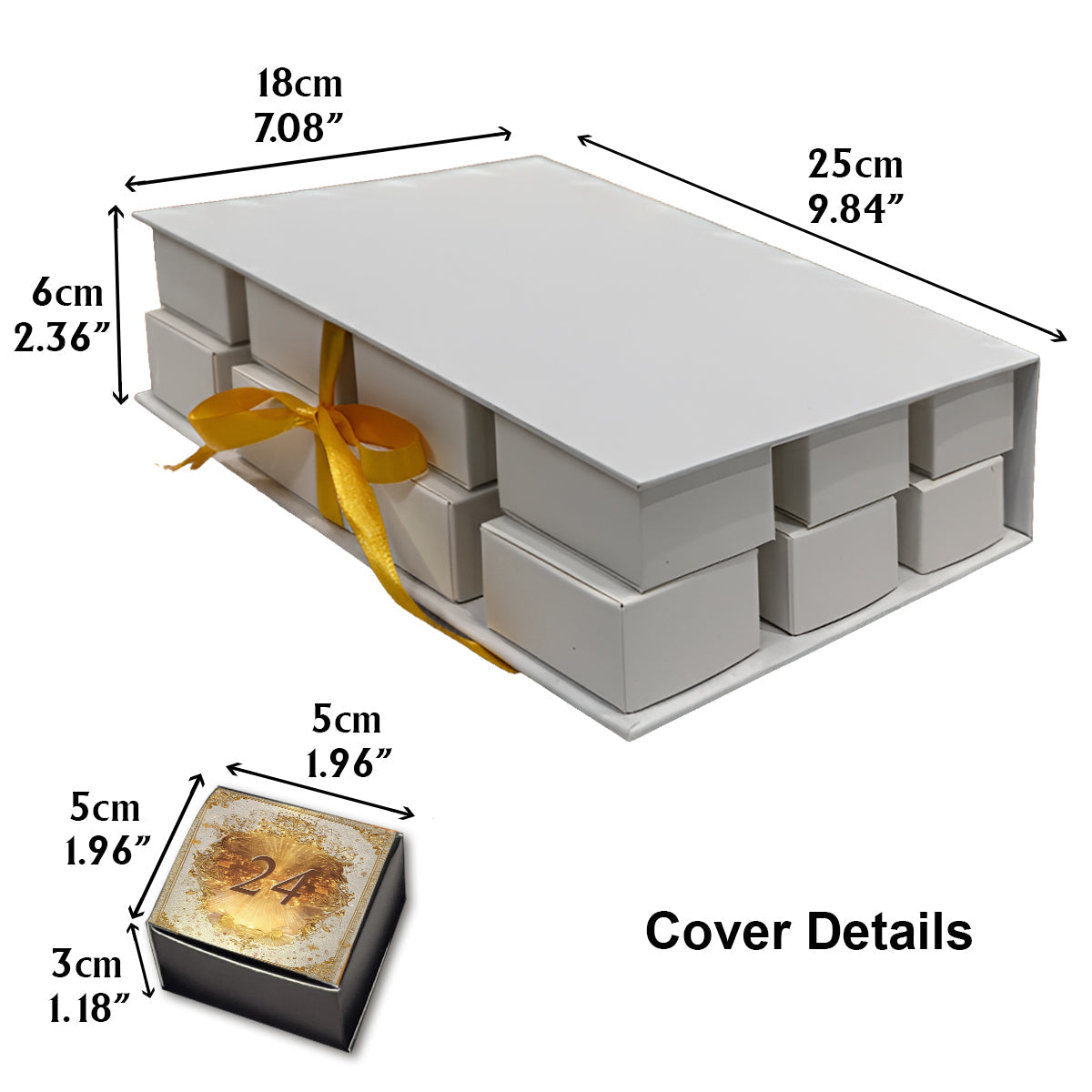 Le Roi du Rock and Roll - Calendrier de l'Avent pliable et personnalisé avec décorations