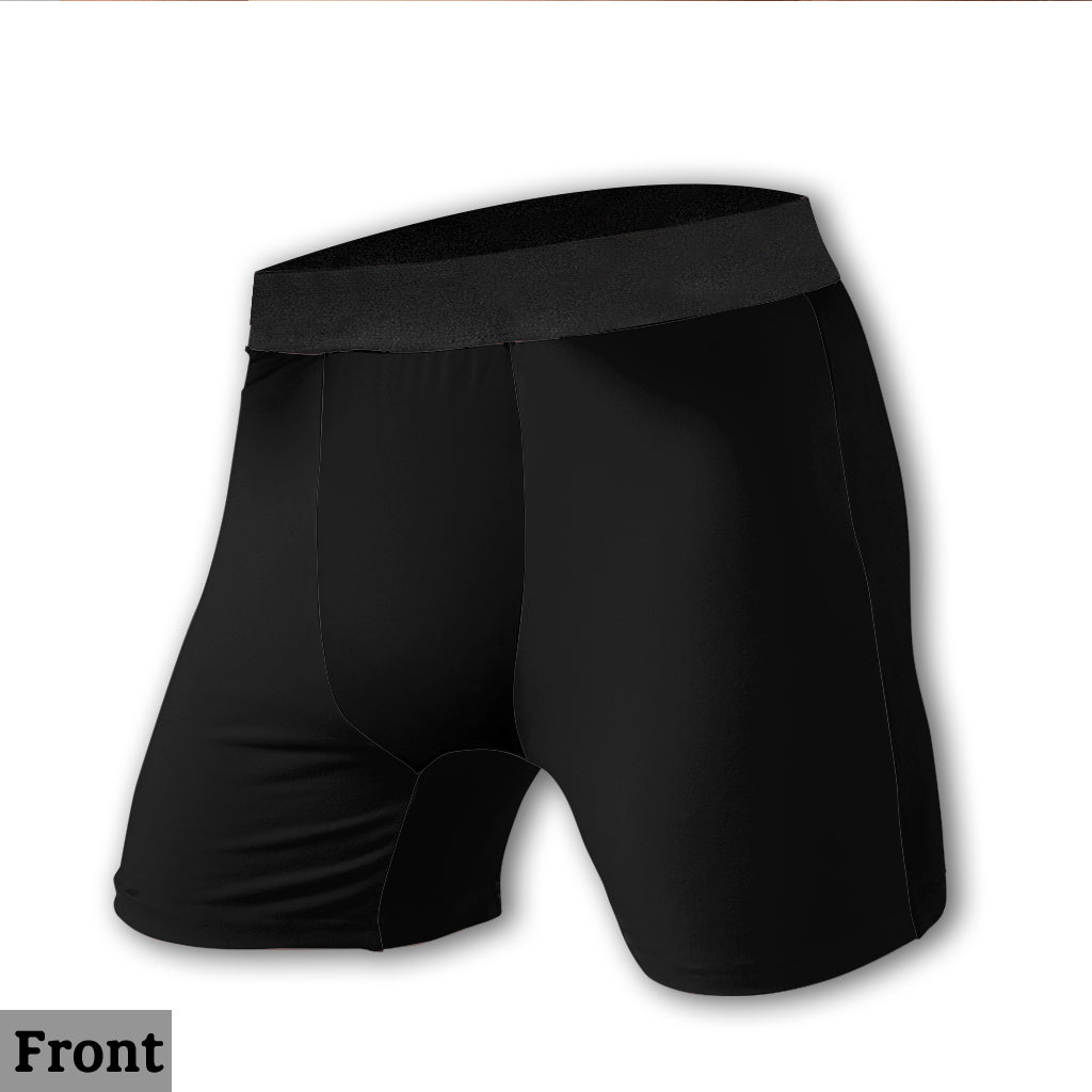 Cadeau humoristique pour lui, propriété de sa copine - Boxers personnalisés pour couple homme