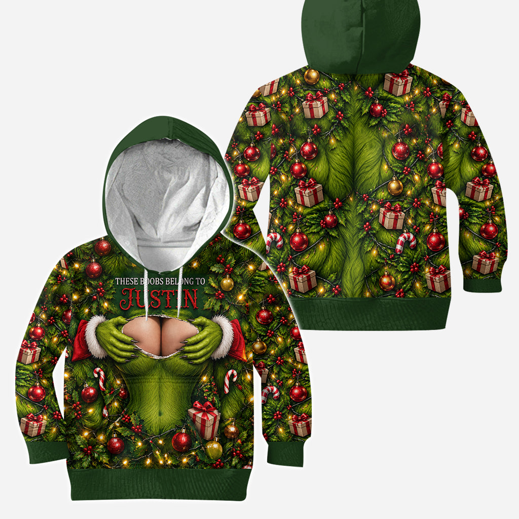 This Belongs To Me - Personalized Stole Christmas Hoodie and Leggings
