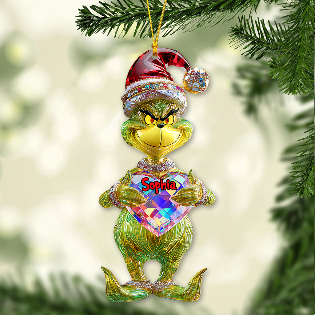 Merry Christmas - Personalized Stole Christmas Ornament