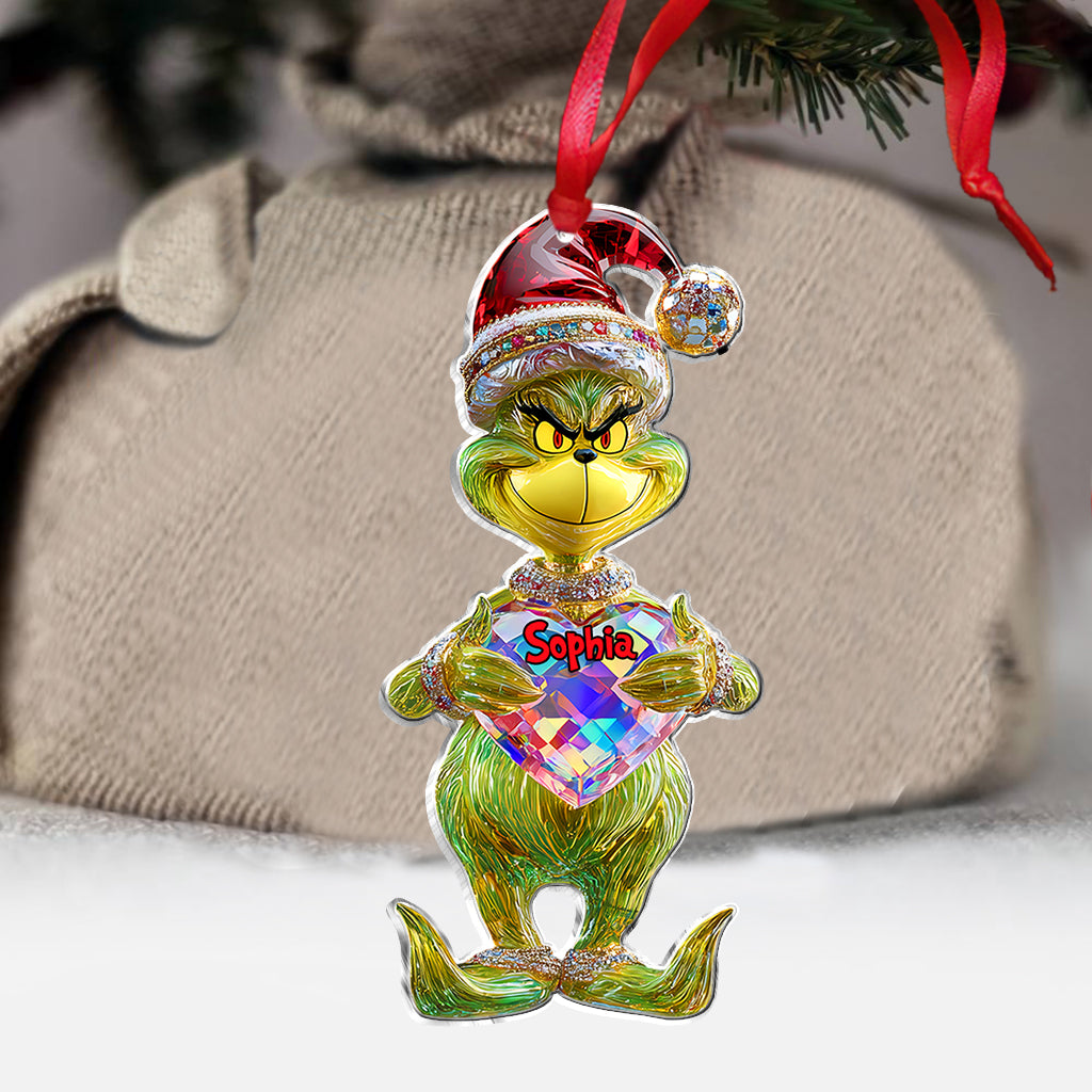 Merry Christmas - Personalized Stole Christmas Ornament