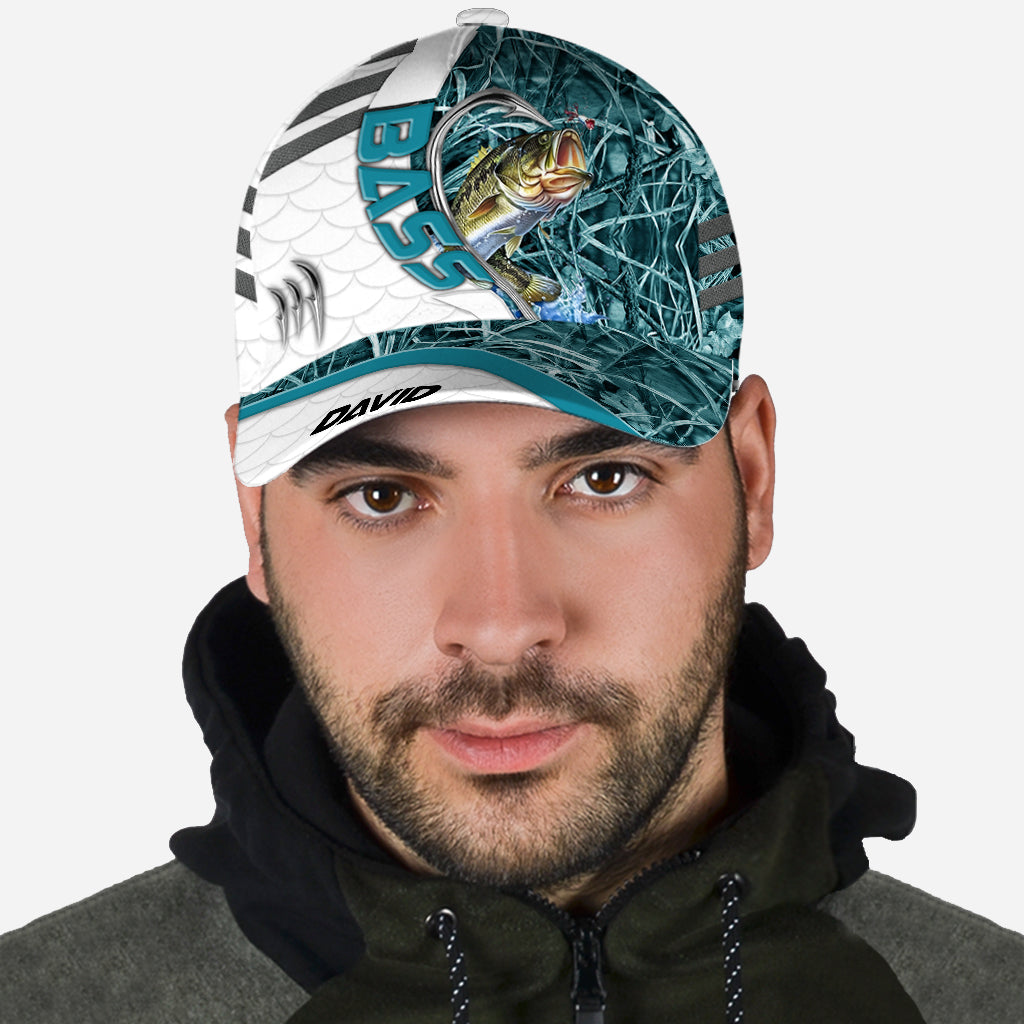 Amateur de pêche au bar - Casquette de pêche classique personnalisée