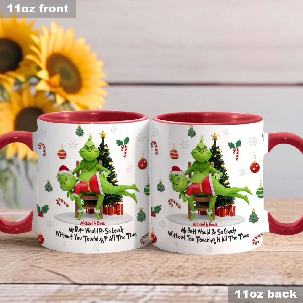 I Love You - Personalized Stole Christmas Accent Mug