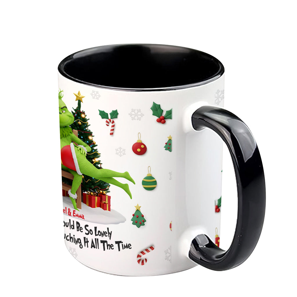 I Love You - Personalized Stole Christmas Accent Mug