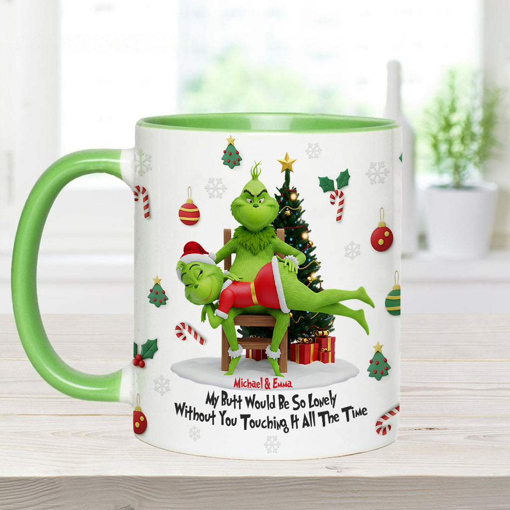 I Love You - Personalized Stole Christmas Accent Mug