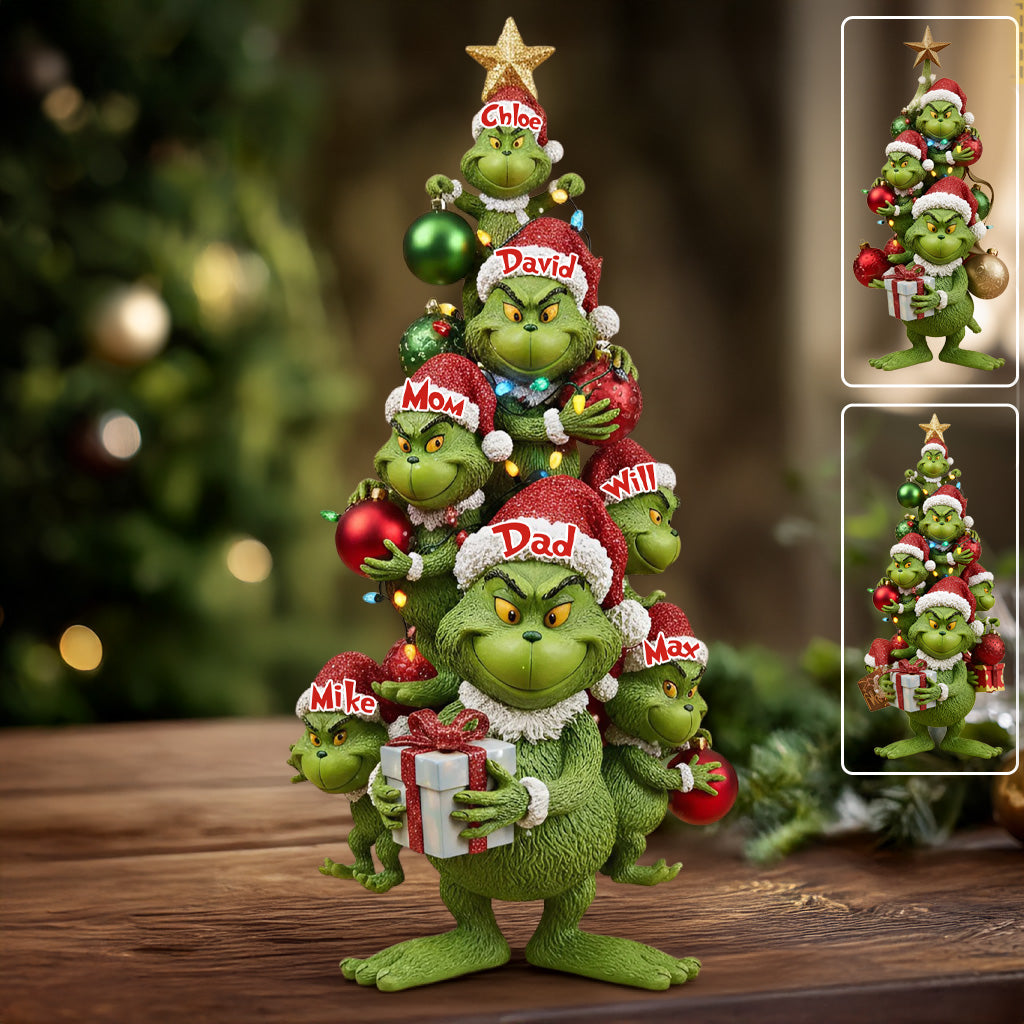 Our Family - Personalized Family Custom Shaped Acrylic Plaque