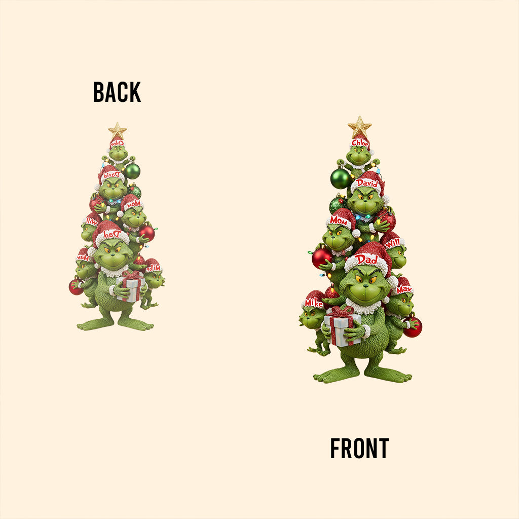 Our Family - Personalized Family Custom Shaped Acrylic Plaque