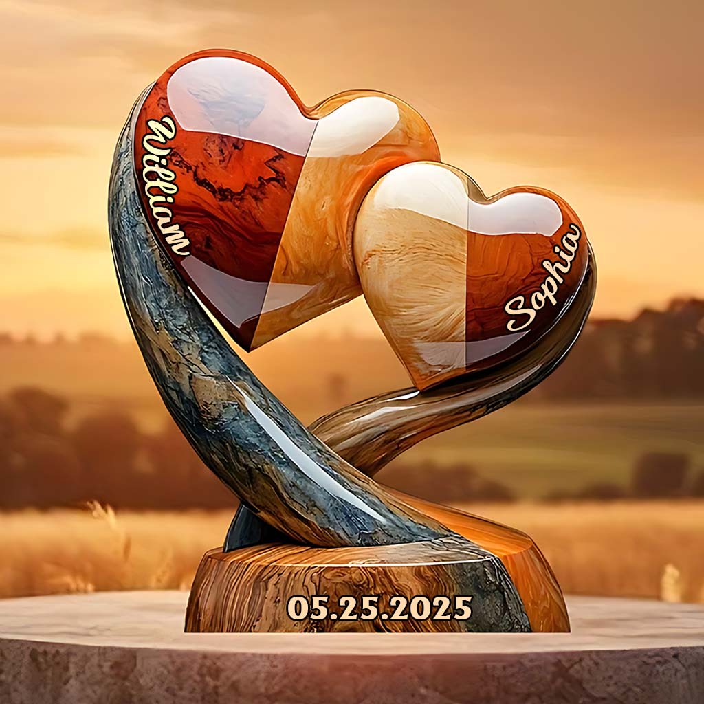 Toi et moi, on gère - Plaque acrylique personnalisée pour couple