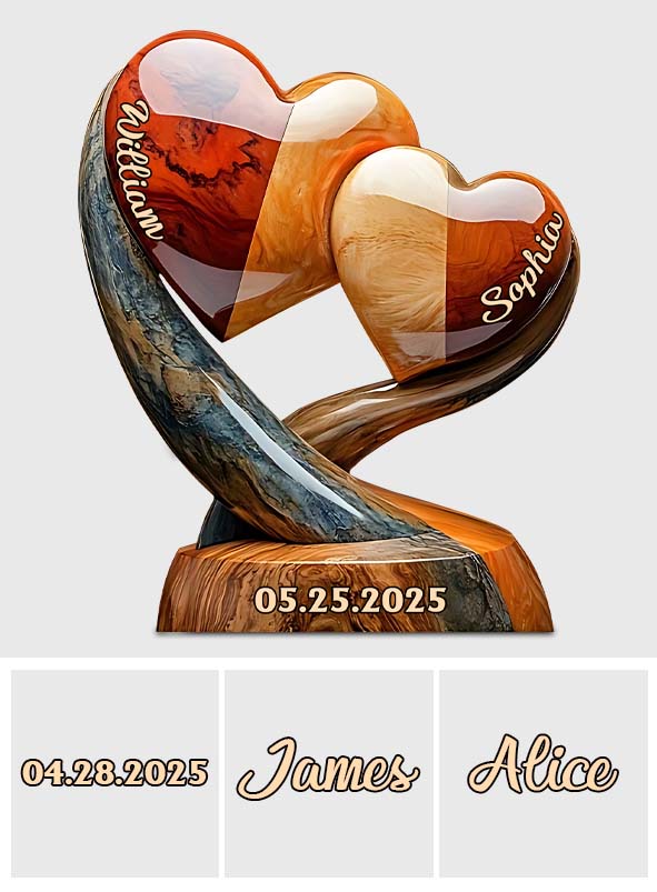 Toi et moi, on gère - Plaque acrylique personnalisée pour couple