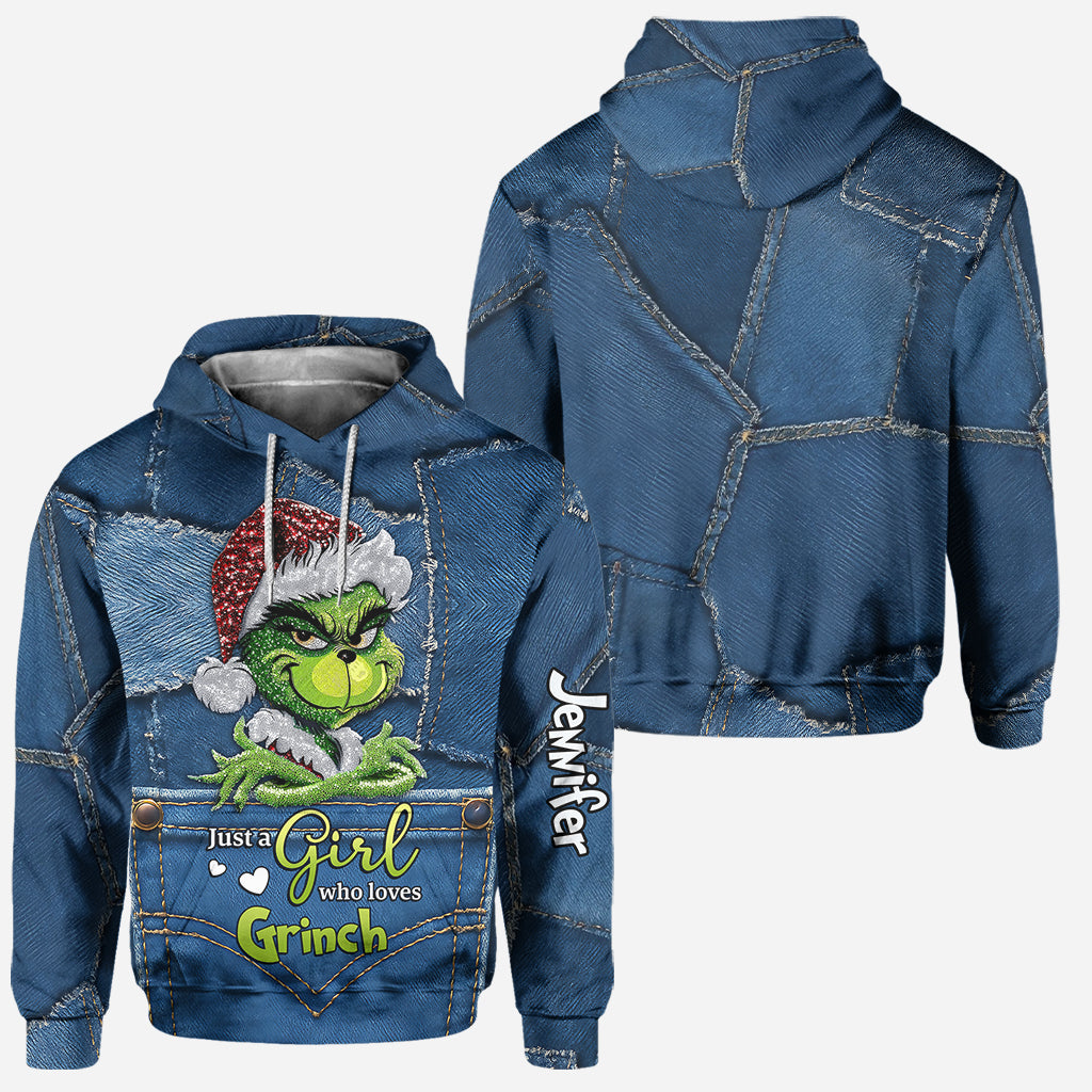 Noël magique - Sweat à capuche et legging personnalisés avec étole de Noël