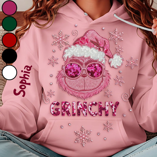 L'esprit de Noël - T-shirt personnalisé avec étole de Noël