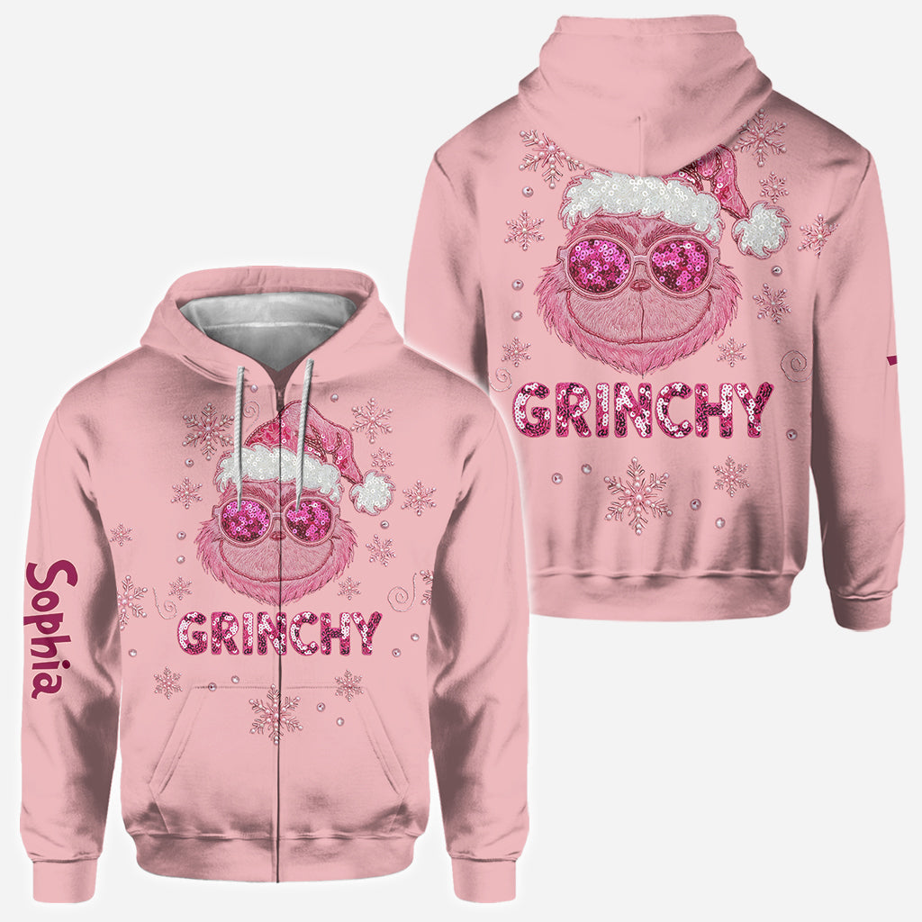 L'esprit de Noël - T-shirt personnalisé avec étole de Noël