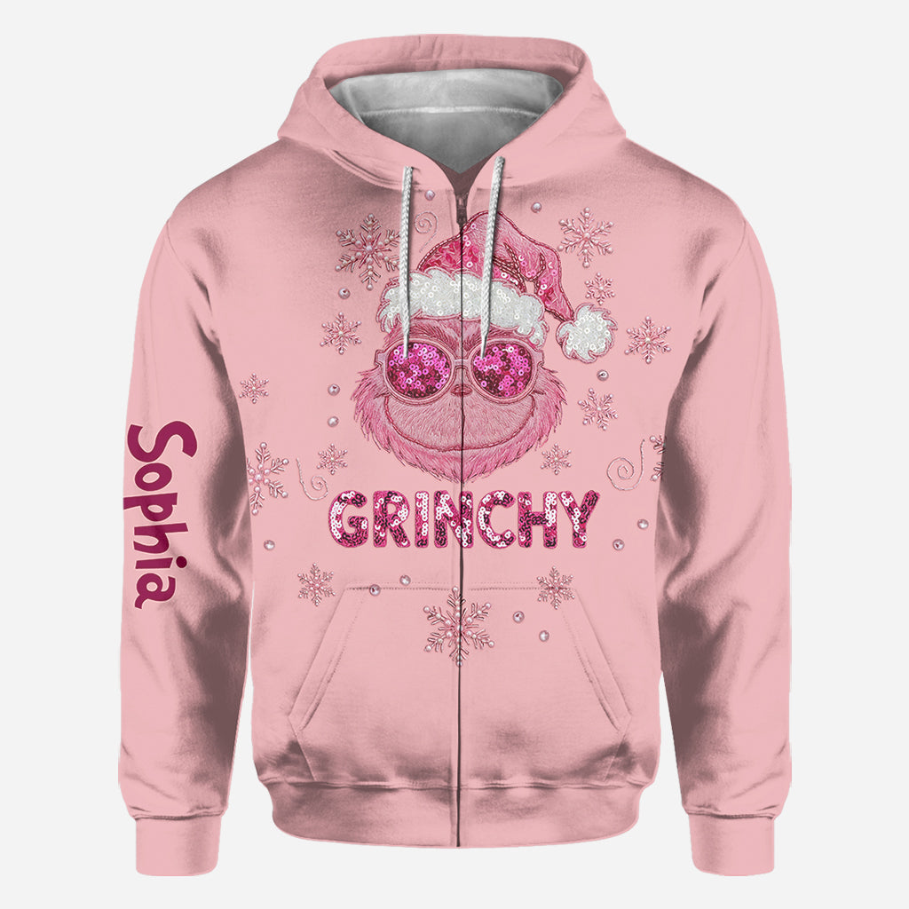 L'esprit de Noël - T-shirt personnalisé avec étole de Noël