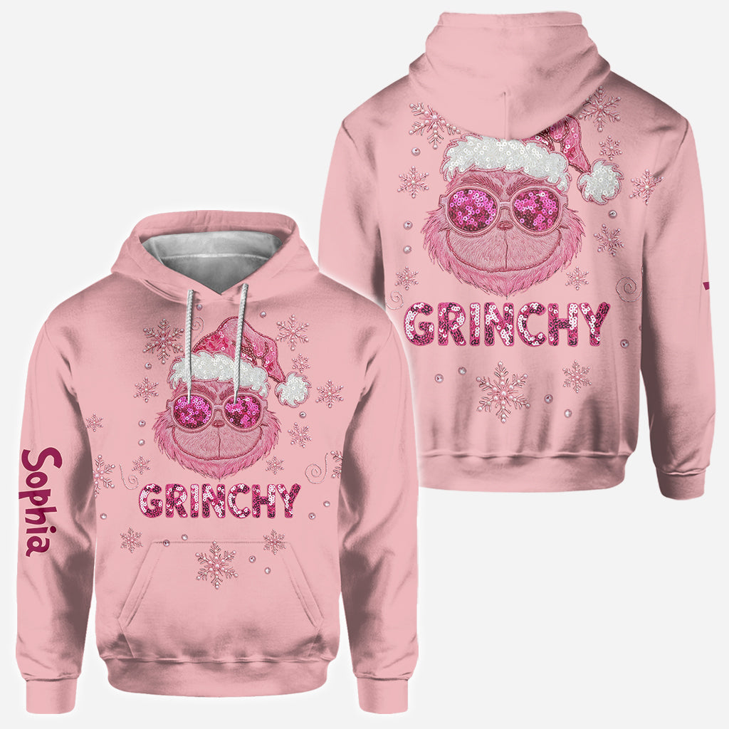 L'esprit de Noël - T-shirt personnalisé avec étole de Noël