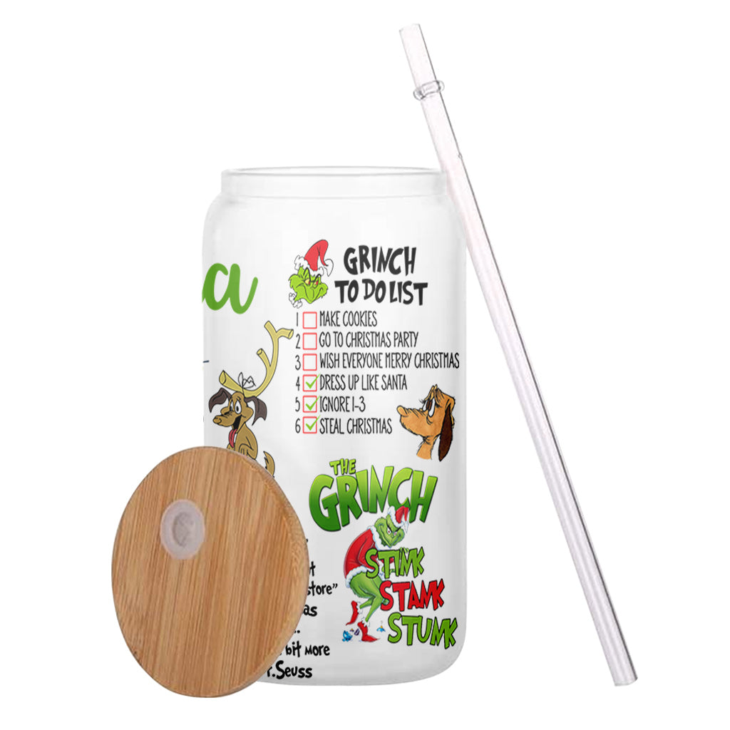 Je suis réservé(e) - Étole de Noël personnalisée en verre