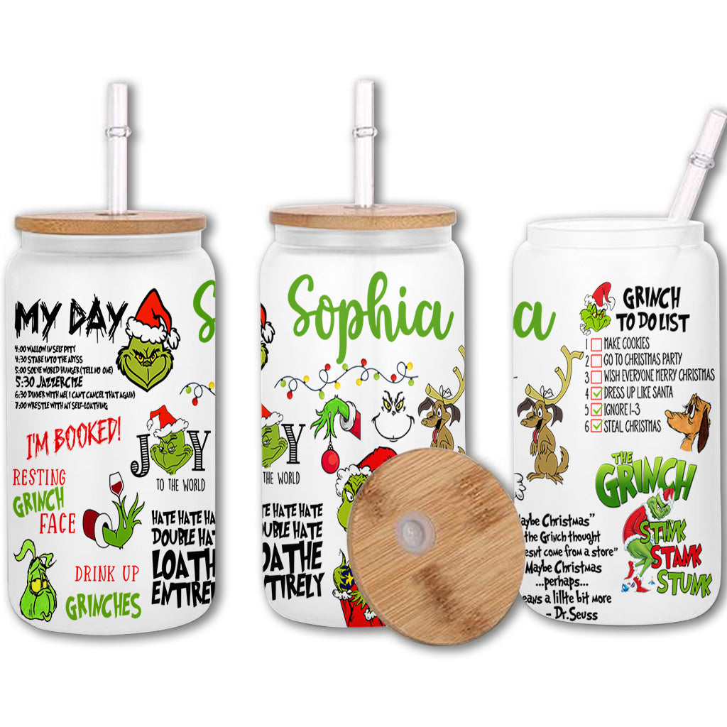 Je suis réservé(e) - Étole de Noël personnalisée en verre