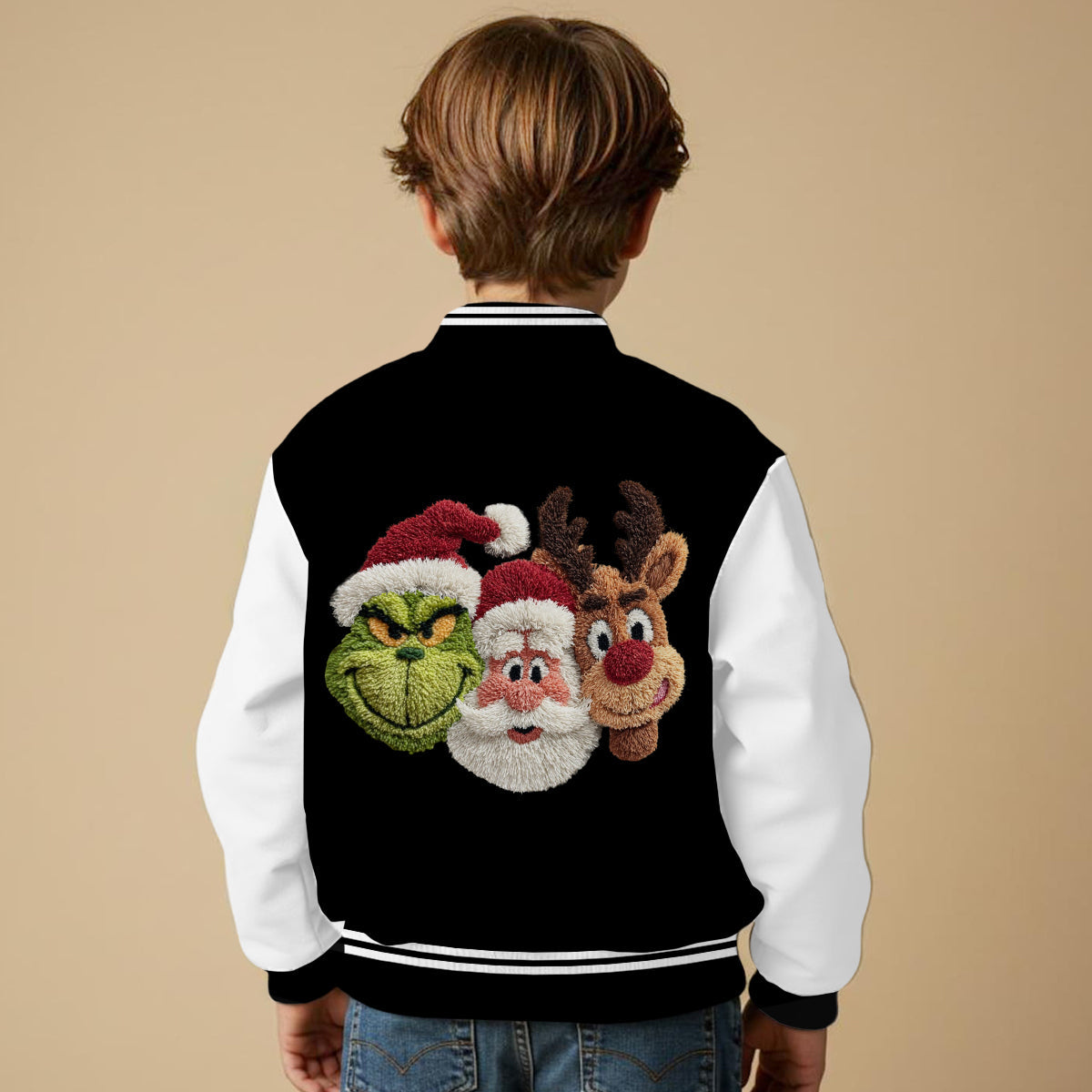 Joyeux Noël - Étole de Noël personnalisée - Veste universitaire