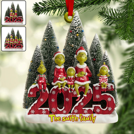 Merry Christmas - Personalized Stole Christmas Ornament