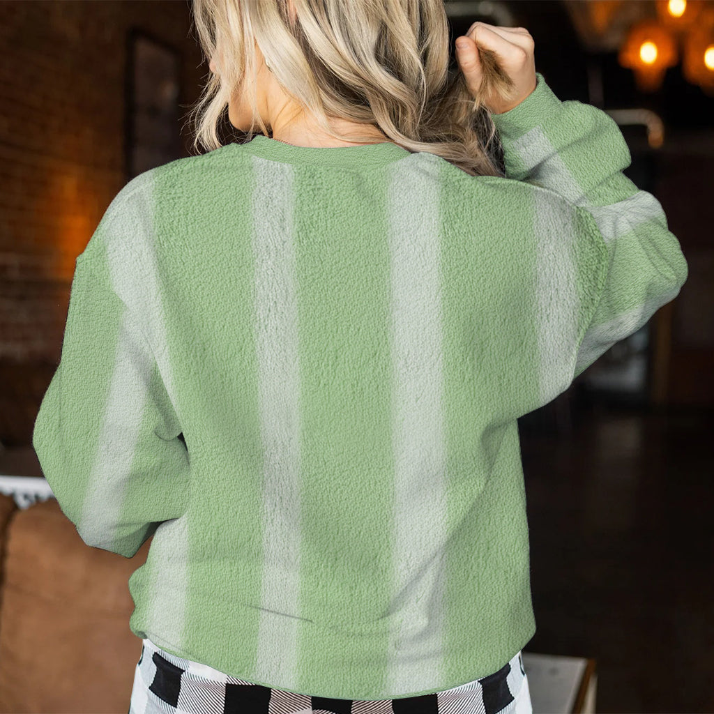 Rock Paper Scissors - Personalized Stole Christmas Ugly Sweater