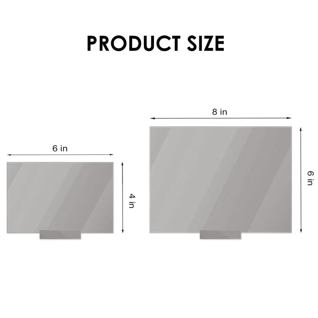 Noël au paradis - Étole de Noël personnalisée sur plaque acrylique transparente