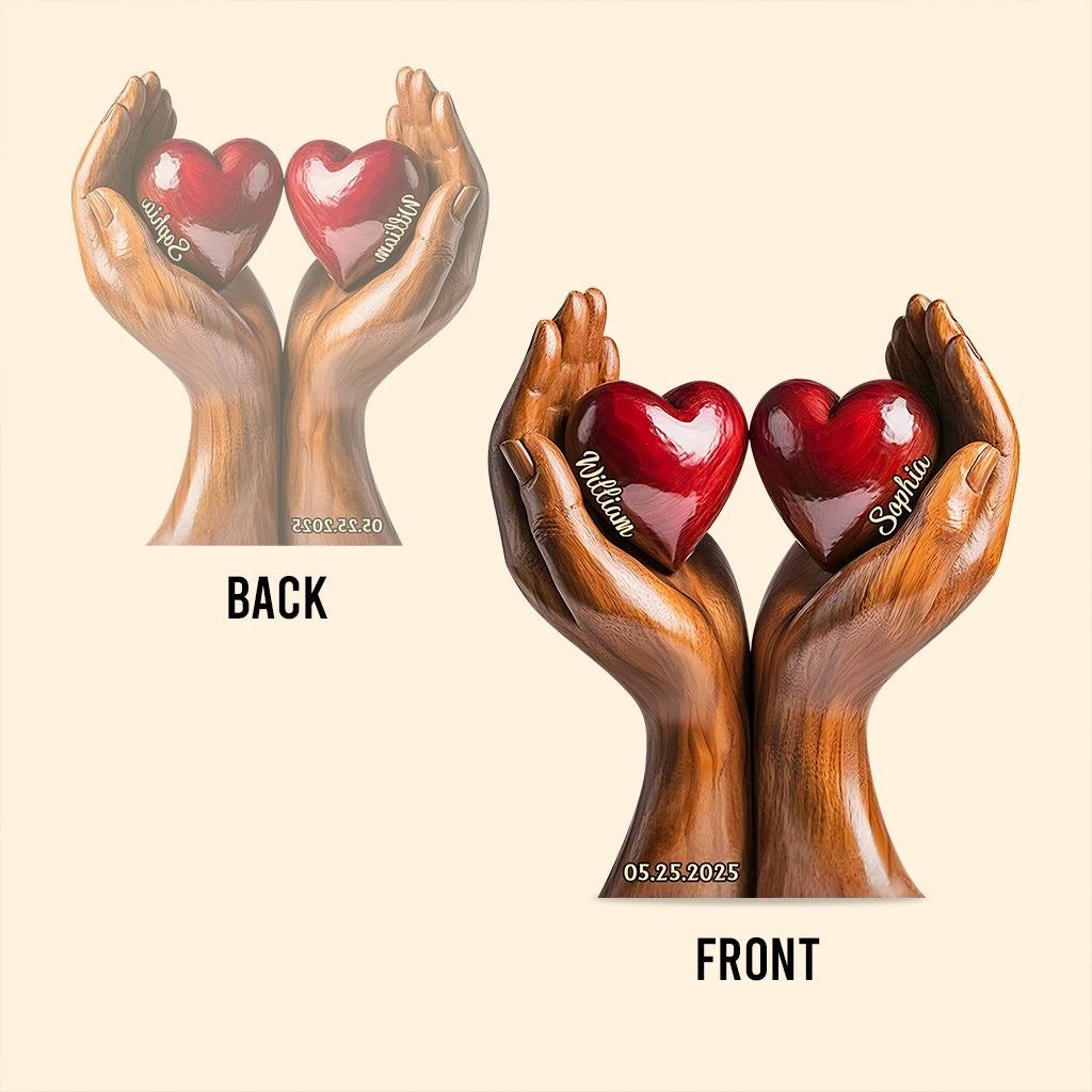 You And Me We Got This - Personalized Couple Custom Shaped Acrylic Plaque