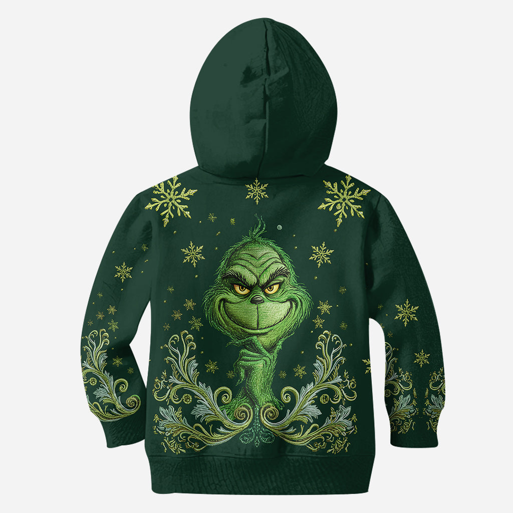 Merry Grinchmas - Personalized Stole Christmas Hoodie and Leggings